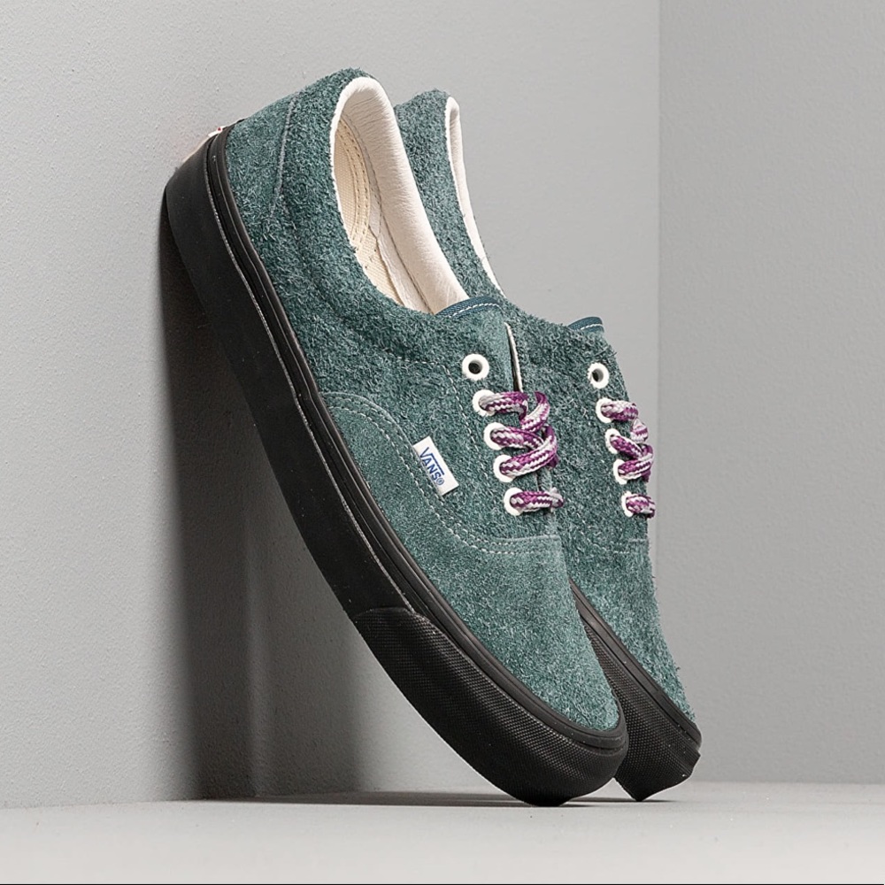 NWOT Vans OG Era LX hairy suede Purple sneaker